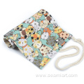 Art Pen cute roll up pencil bag